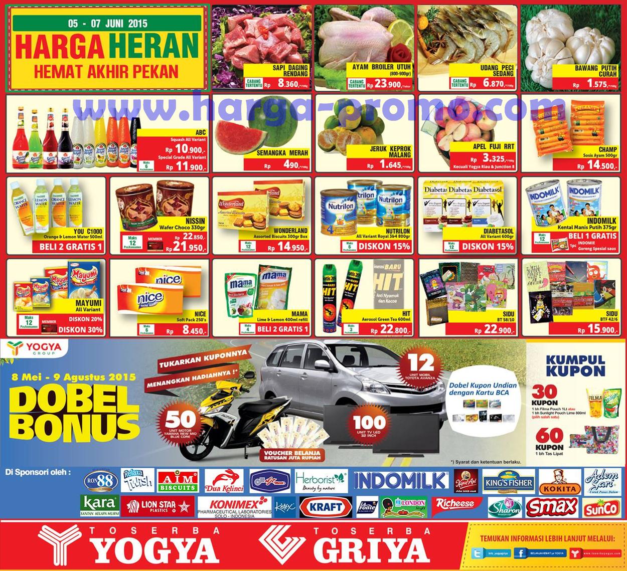 YOGYA Akhir Pekan Terbaru Periode 05 - 07 Juni 2015 | Katalog Harga ...