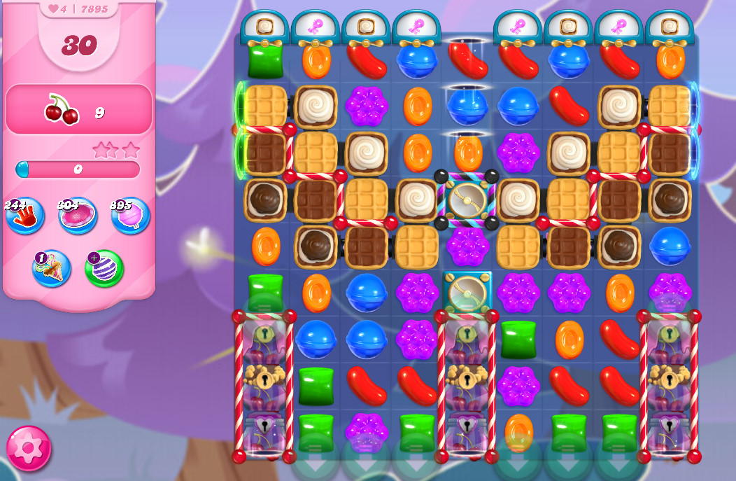 Candy Crush Saga level 7895