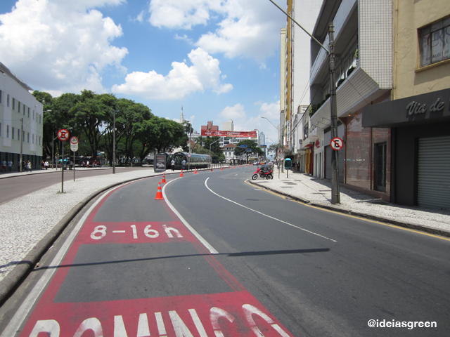 Curitiba tem Circuito Ciclo Faixa de Lazer