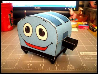 The Brave Little Toaster Papercraft