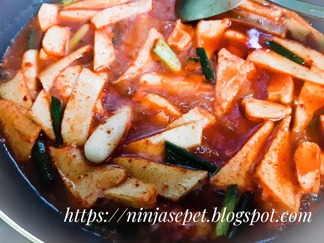 Resepi : Tteokbokki Simple (Guna Gochujang) - ηιηנα