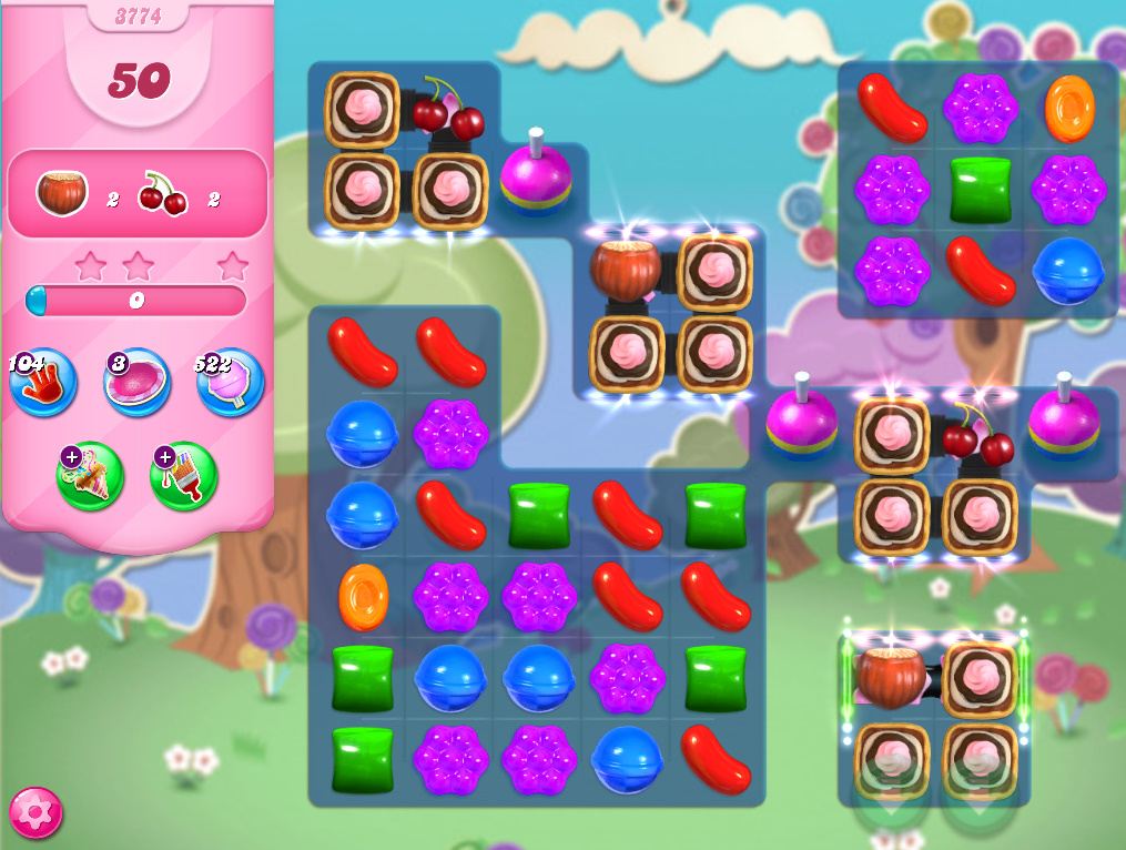 Candy Crush Saga level 3774