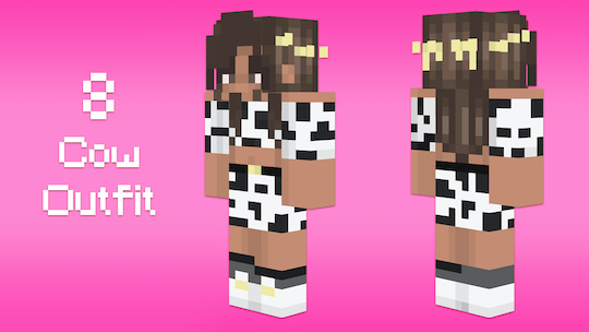 minecraft skins Cow Outfit