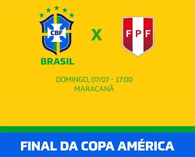 مباراة  نهائي كوبا امريكا بين البرازيل والبيرو اليوم في تمام الساعة السابعة مساء بتوقيت غرينتش