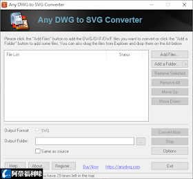 Any DWG to SVG Converter