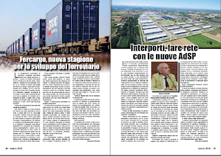 Marzo 2018 Pag. 39 - Interporti, fare rete con le nuove AdSP