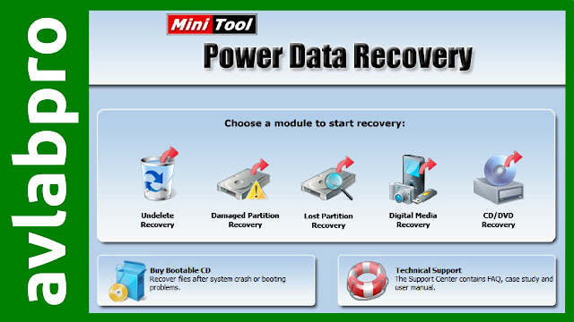 MiniTool Power Data Recovery 9.2.0 Free Download
