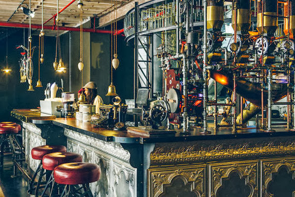 Steampunk Cafe in South Africa