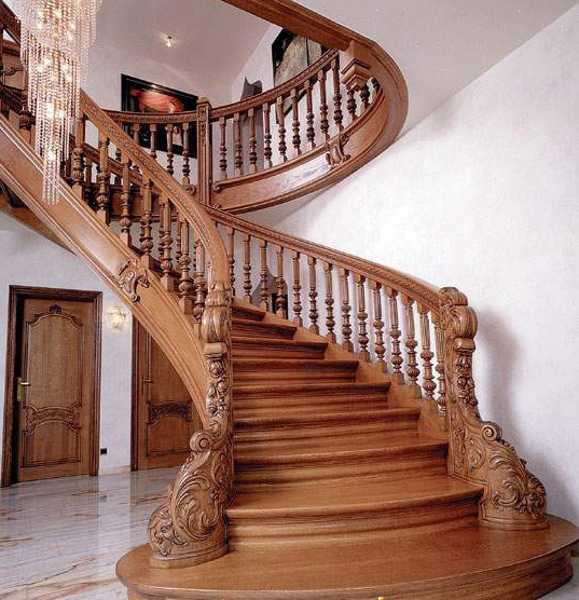 how to build a wooden spiral staircase