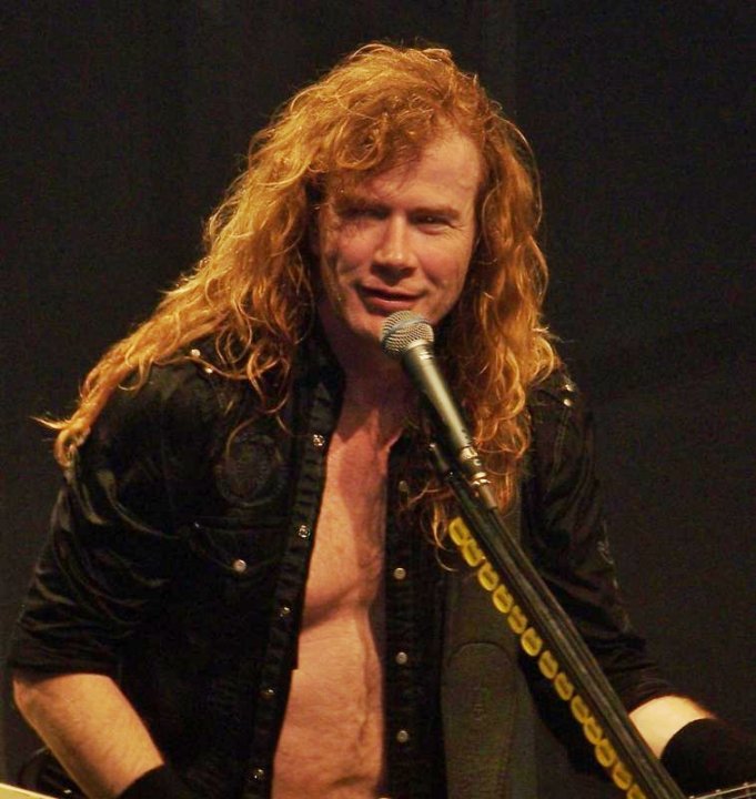 Dave Mustaine HairStyle (Men HairStyles) - Men Hair Styles 