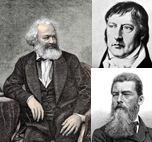 Marx, Hegel, dan Feuerbach