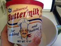 Cultured buttermilk powder