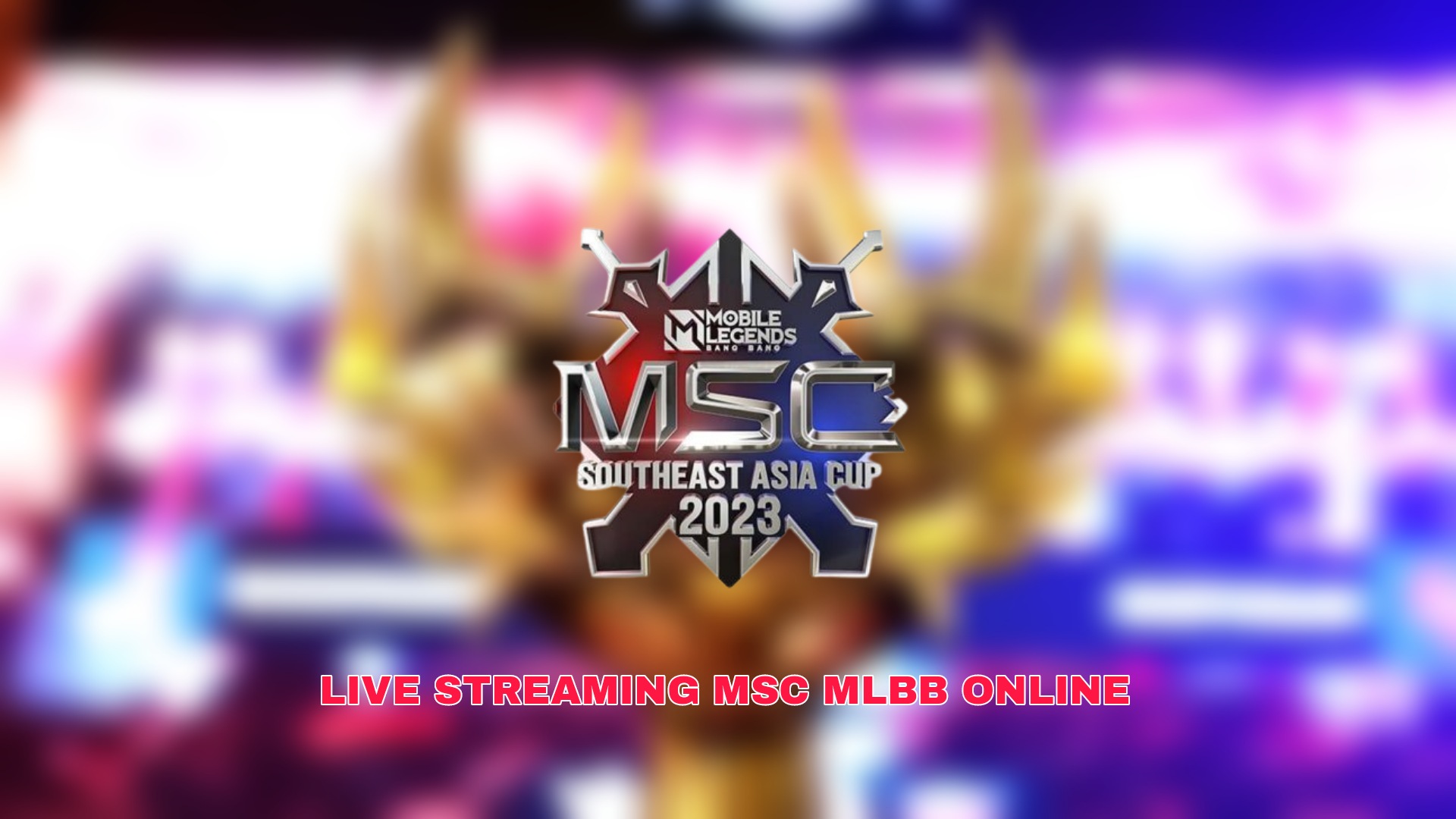 Live Streaming Kejohanan MSC 2023 (Waktu Malaysia)