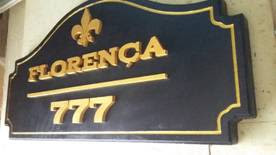 placa sob encomenda