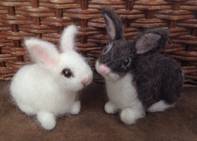 DIY How to Needle Felt Bunny