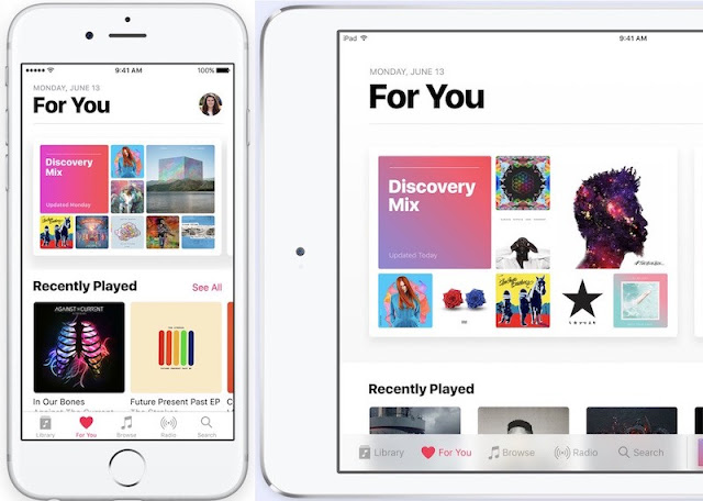 Apple Music With A New Redesign