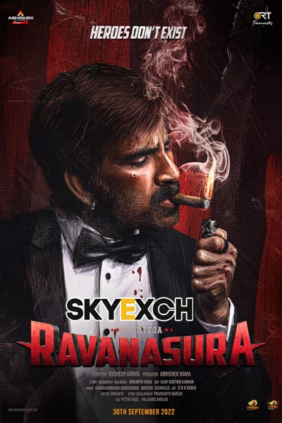 Ravanasura (2023) Dual Audio {Hindi (Studio DUB)-Telugu} Movie 480p | 720p | 1080p HQ S-Print HC-ESub