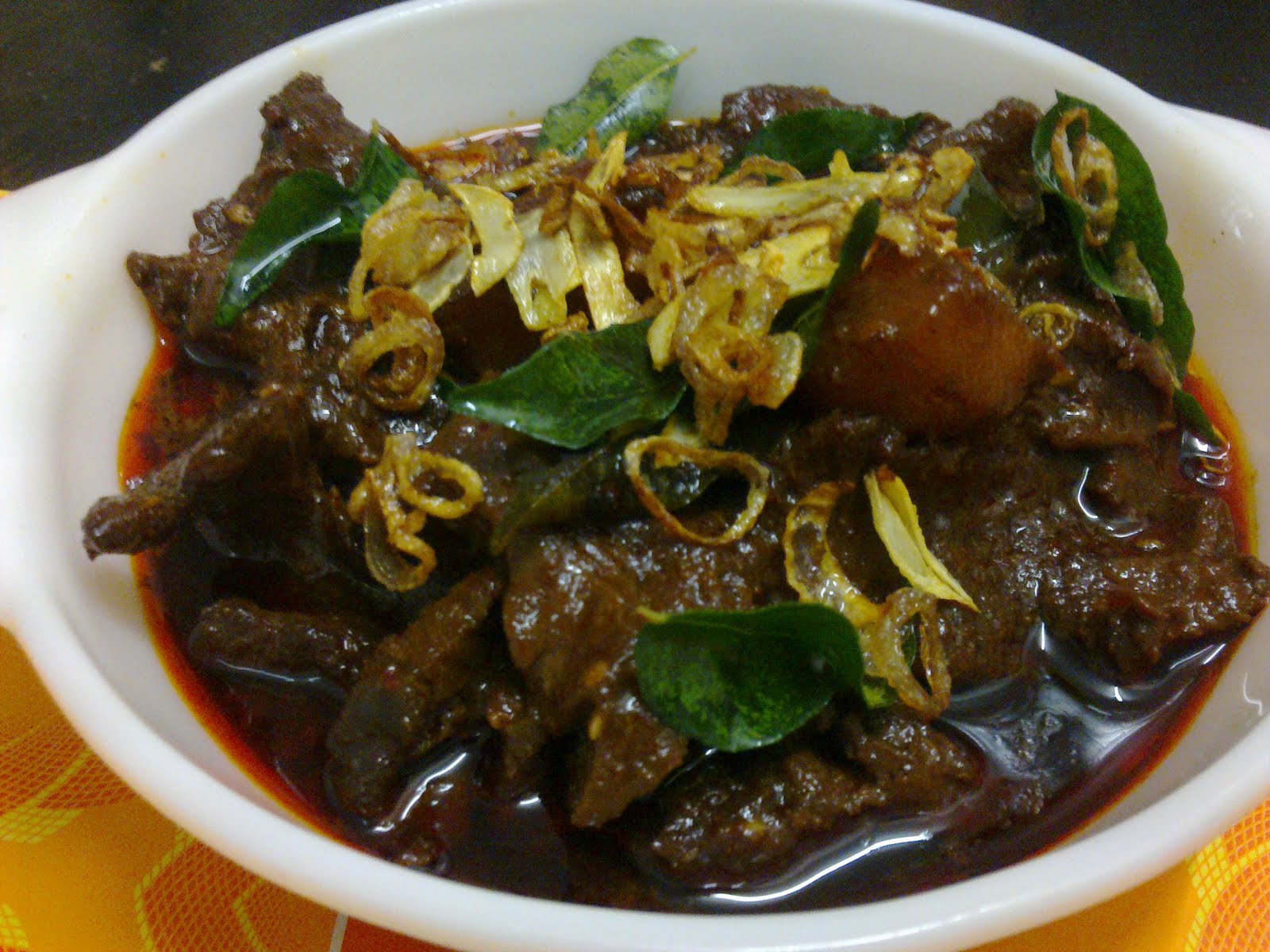 Diari Zaliedana: Daging Masak Hitam Ala Mamak