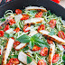 Pesto Zucchini Noodles with Roasted Tomatoes and Grilled Chicken