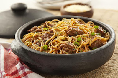 Linguini com Ragu de Barreado