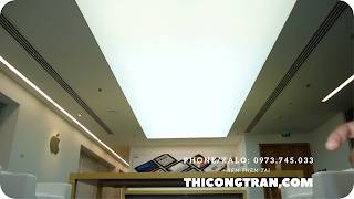ứng dụng trần xuyên sáng