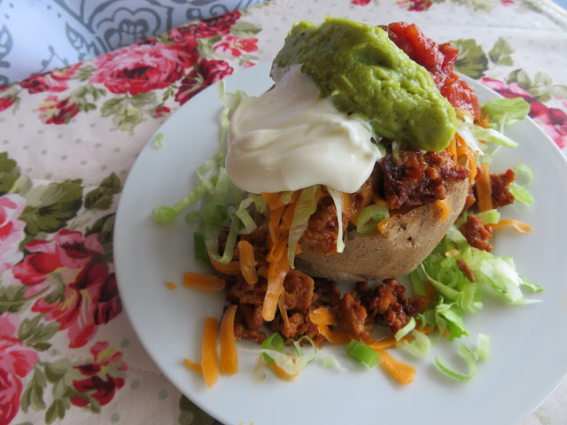 Taco Baked Potatoes