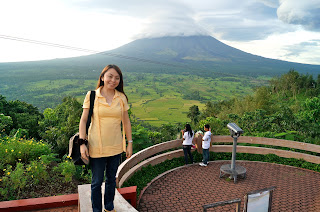 Mayon Volcano from Lignon Hill