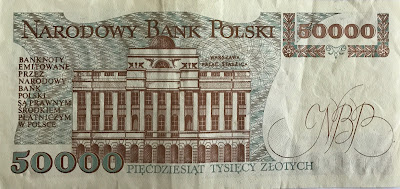 50000 Zloty Poland banknote