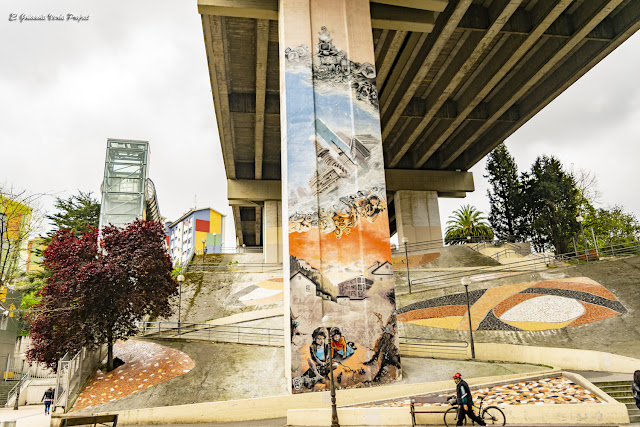 Plaza Rekalde Mural - Bilbao, por El Guisante Verde Project