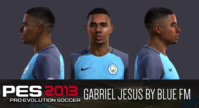 PES 2013 Gabriel Jesus Face By Blue FM