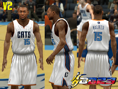 NBA 2K13 Charlotte Bobcats Home Jersey Patch