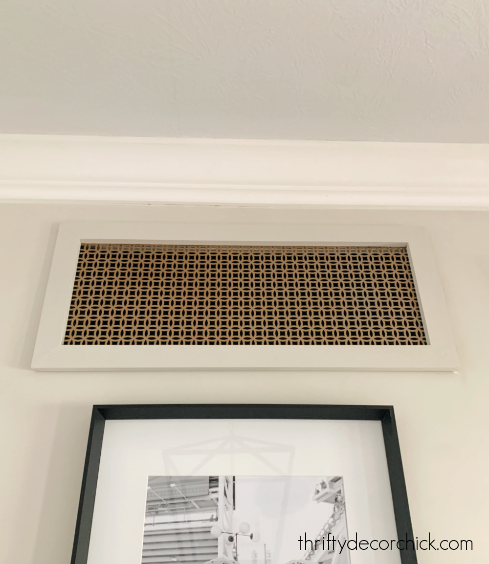 custom brass air vent