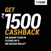 Future Pay - Get Free Rs.1500 Cashback on Adding Rs.5000 in Wallet (All Users)
