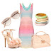 Sunglasses, neckles,shoes,bag,dress for ladies: