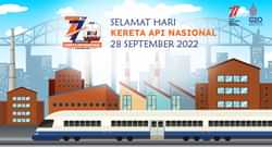 ucapan hut kereta api nasional 2022