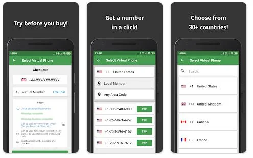 Wabi - Aplikasi Buat Nomor Luar Negeri Gratis