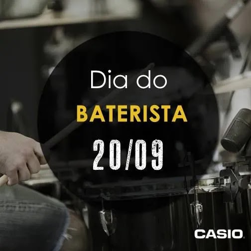 Dia do Baterista - Terça-Feira, 20 de Setembro de 2022