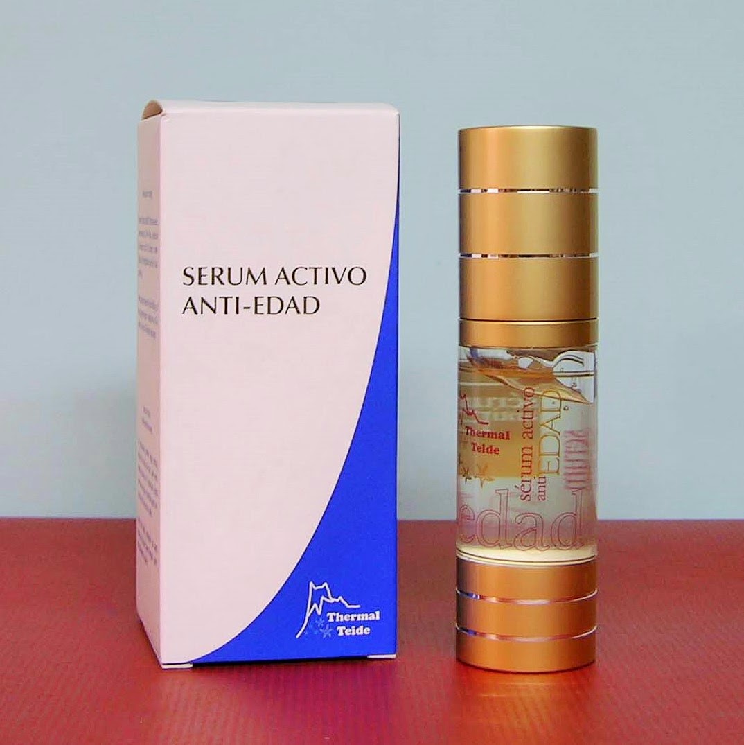  Serum antiarrugas Thermal Teide con agua thermal,estrella de mar y aloe vera 30 ml.