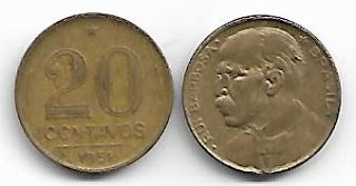 Moeda de 20 centavos, 1951