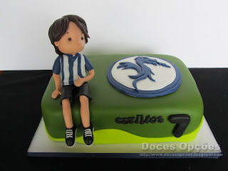 Bolo de aniversário do dragão Carlitos