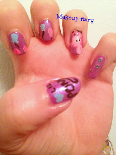 my little pony nail art