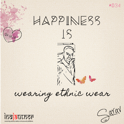 Happiness is wearing ethnic wear!