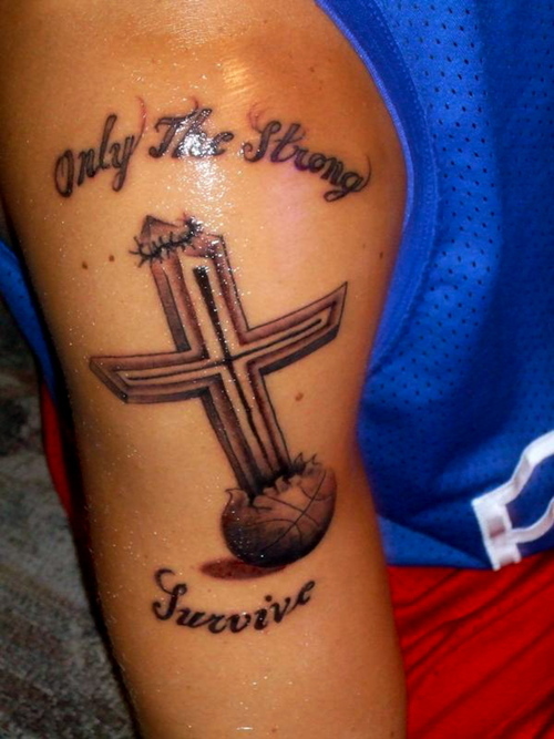 Cross Tattoos For Men On Arm