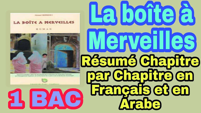 Résumé de la boite à merveilles chapitre par chapitre en français et en arabe