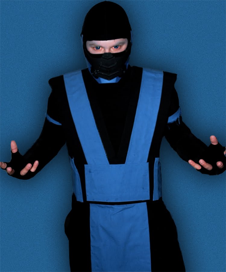 classic sub zero costume. Fan Made Sub Zero Costume