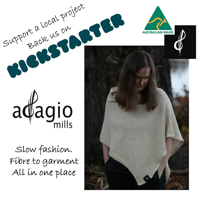 Adagio Made kickstarter campaign information and slow fashion