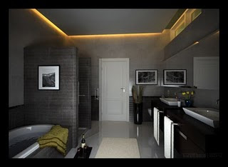 modern bathroom luxury design decoration interior furmiture desain kamar mandi mewah