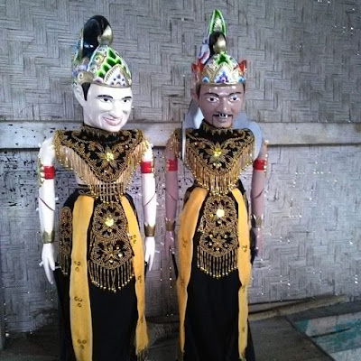 wayang golek custom karakter wajah : jasa pembuatan & pengrajin wayang golek