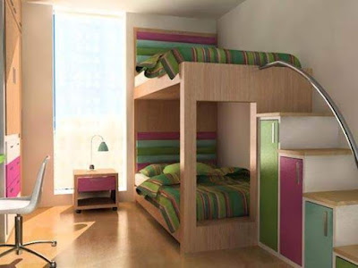 image of a small bedroom design