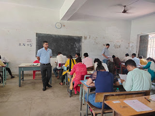 बीएड संयुक्त प्रवेश परीक्षा 68 परीक्षा केंद्रों पर सकुशल संपंन  | #NayaSaberaNetwork